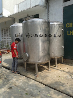 bình lọc áp lực inox