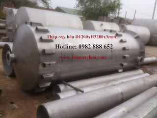 lọc nước giếng khoan tháp oxy hóa xử lý nước giếng khoan