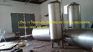 bình lọc áp lực nước